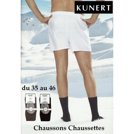 Chaussons Chaussettes Laine et cachemire Kunert