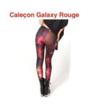 Caleçon Galaxie Brillant Rouge