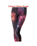 Caleçon Galaxie Brillant Rouge