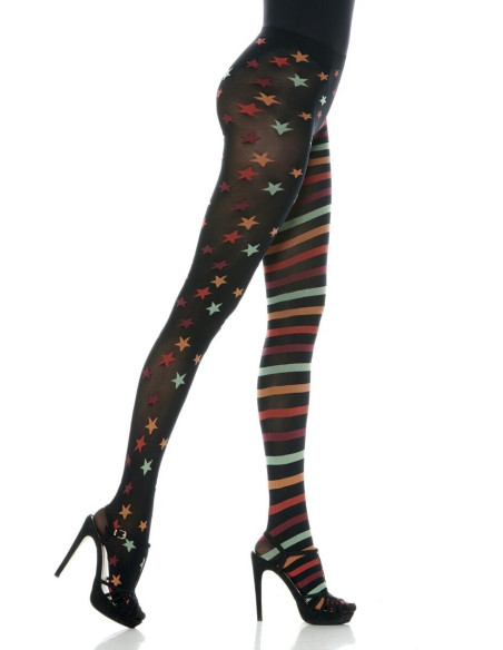 Collant tendance asymétrique délire