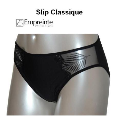 Slip invisible Empreinte Bettina Noir