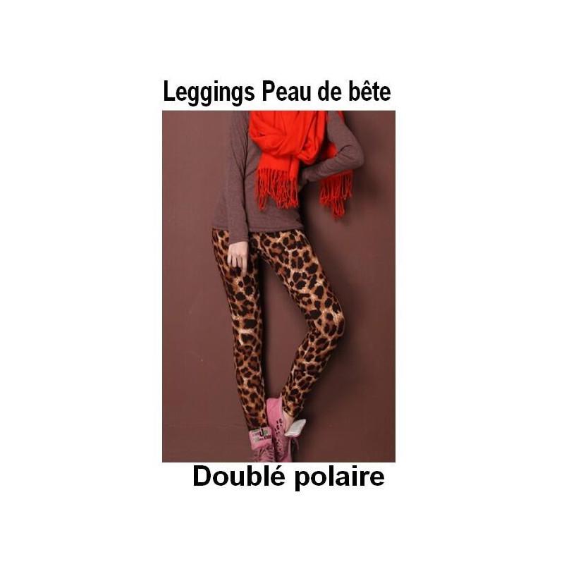 Caleçon doublé Léopard