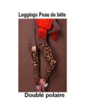 Caleçon doublé Léopard