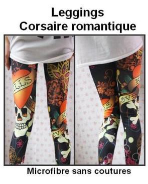 Legging Pop Corsaire Romantique