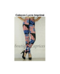 Leggings Lycra Anglo Américain flag