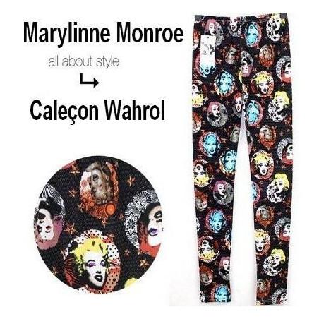 Leggings Lycra Marylinne à la Wahrol
