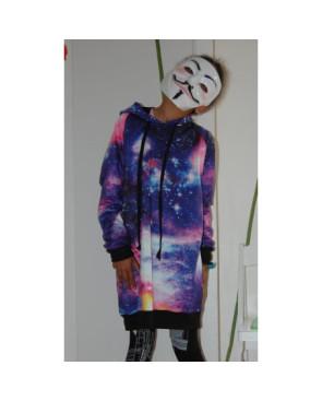  Sweat capuche Galaxie
