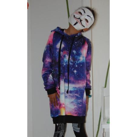  Sweat capuche Galaxie