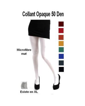 collant microfibre opaque de couleurs  unies