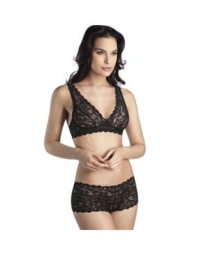  Soutien Gorge Hanro dentelle sans armatures triangle ensemble