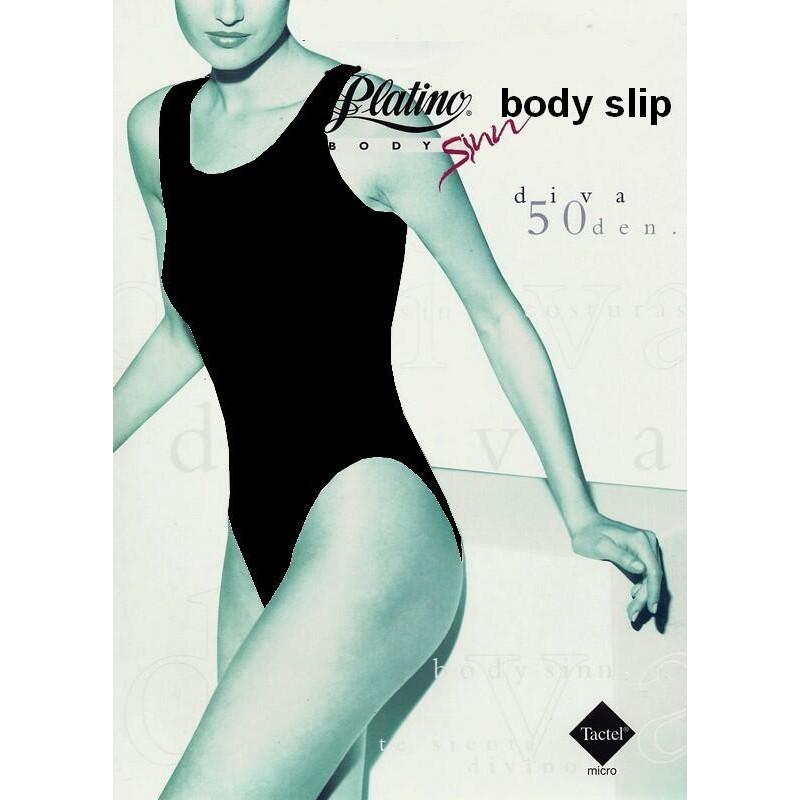 Body micro Platino débardeur slipé