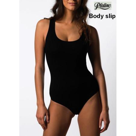 Body micro Platino débardeur slipé