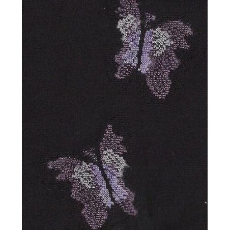 Collant Trasparenze Tattoo papillons