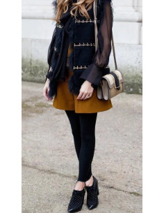 collant sans pieds en laine Kunert