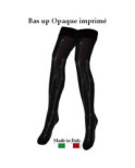 Bas up Aris opaque roses blanches