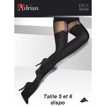 Collant Porte jarretelle Adrian Erica jarretelles