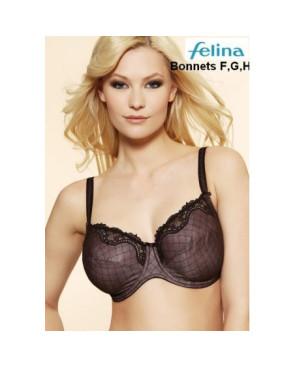 Soutien Gorge Feina Décor Chataigne