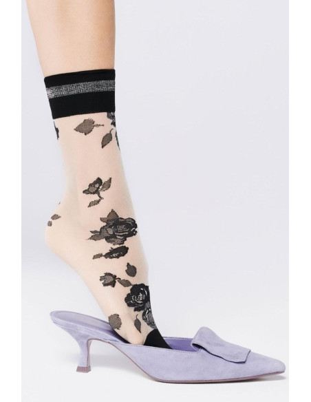 Fiore Chaussettes Chaussettes Tatoo Fleuries sport