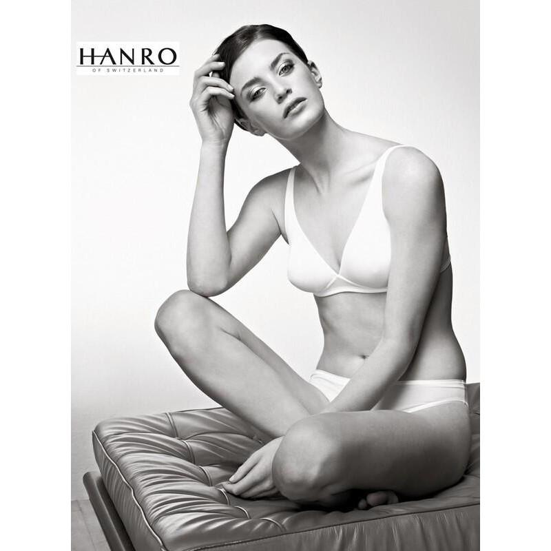 Soutien Gorge Hanro coton sans armatures triangle