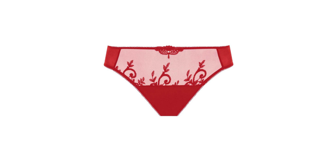 Slip Empreinte appoline rouge