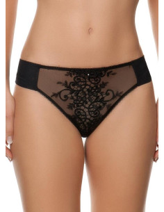 String Appoline empreinte séduction noire 01158