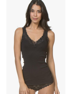 Debardeur HAron coton et dentelle lace delight