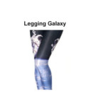 Legging Galaxy Cosmonaute spatial