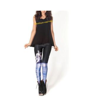  Legging Galaxy Cosmonaute spatial 