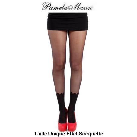 Pamela Mann collant effet socquette