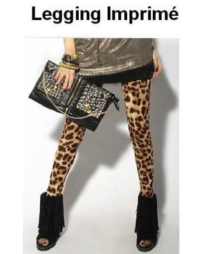 Legging imprimé Léopard