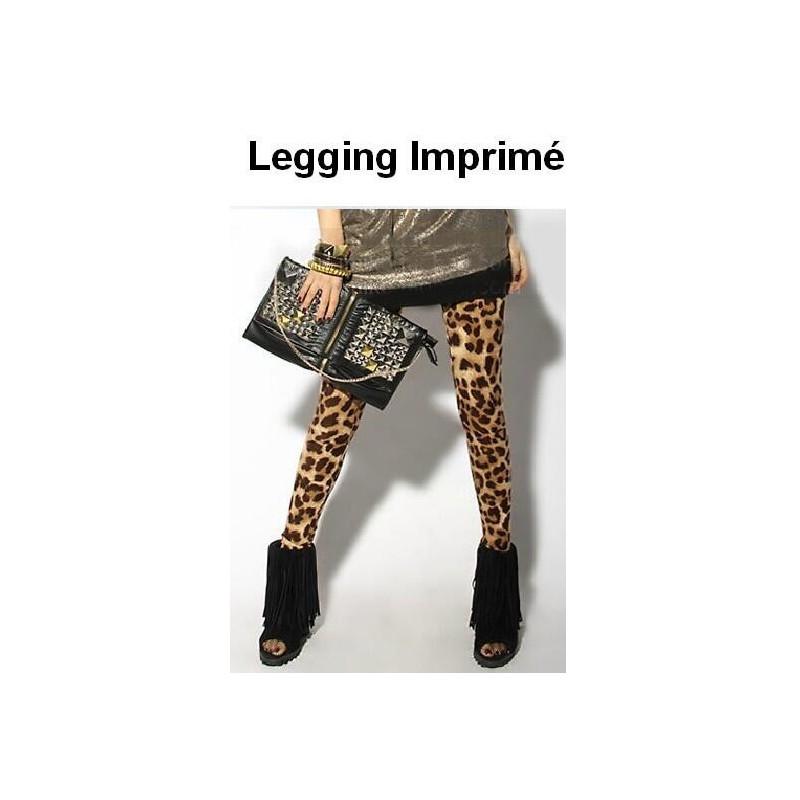 Legging imprimé Léopard