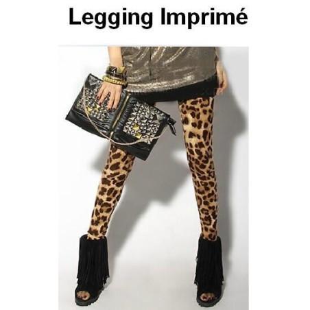 Legging imprimé Léopard
