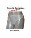 Dégriffé Slip classique Ivoire