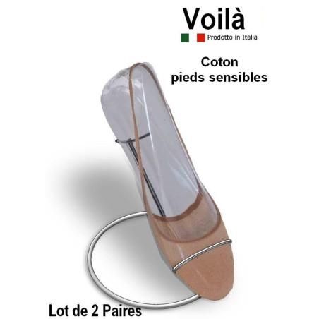 Pointes de pieds en coton Voilà