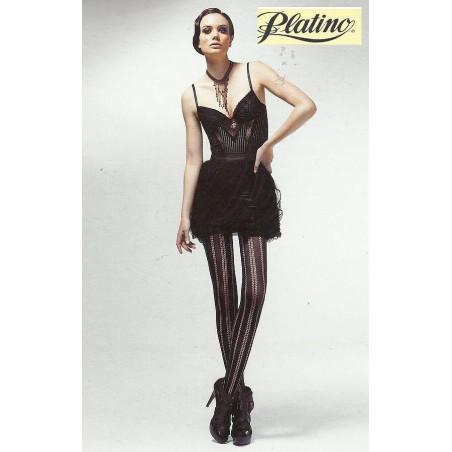 Platino Collant Laica Mailles Verticales