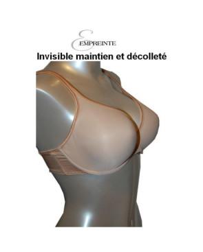 Empreinte Soutien gorge invisible peau