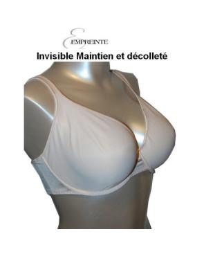  Empreinte Soutien gorge invisible minmiseur Décolleté