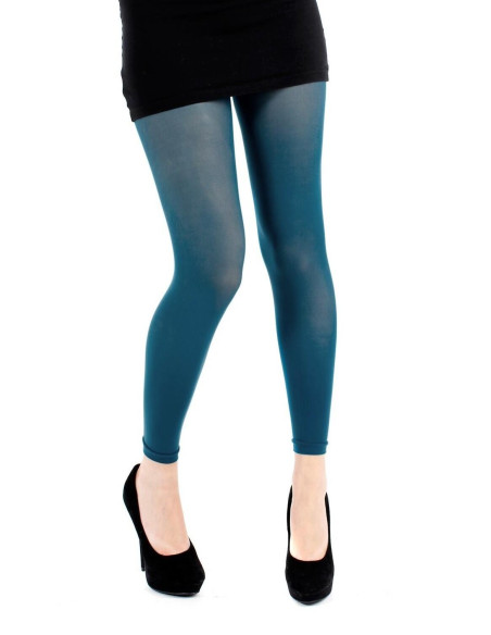 H&Nathalie Femme Collant HN sans pieds Cobalt opaque 80