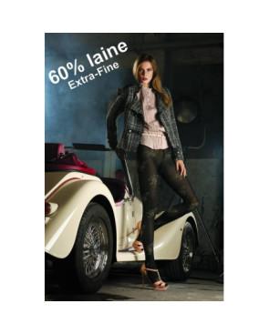 Collant Screenplay Laine Trasparenze noire