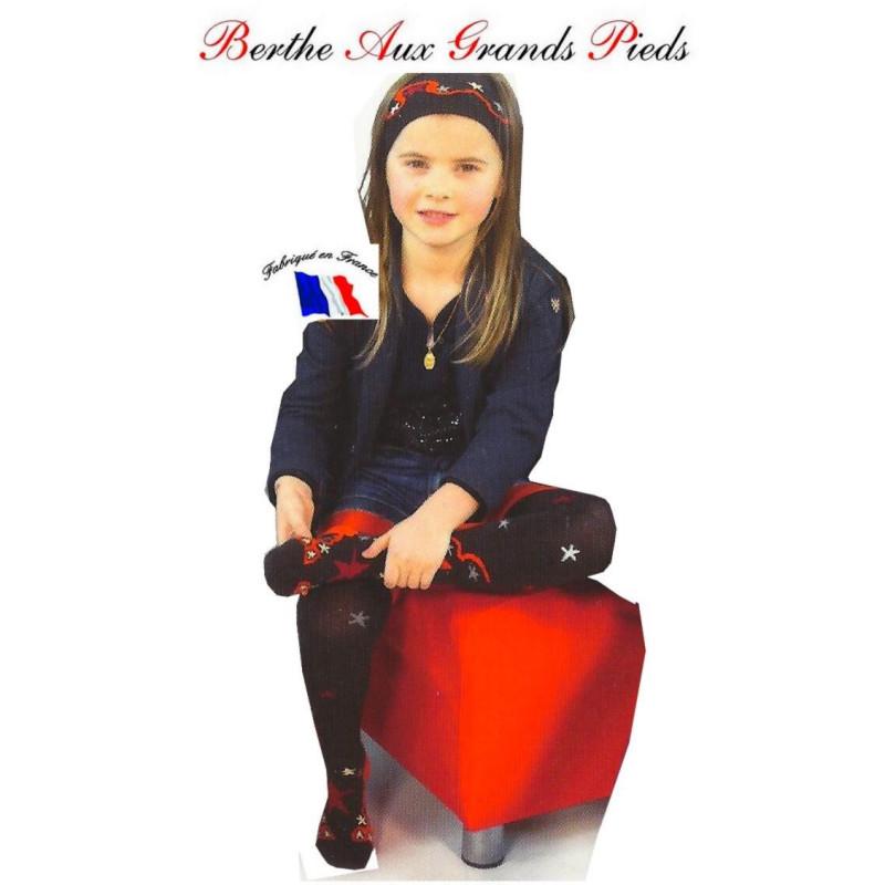  Collant étoiles enfants Berthe aux grands pieds fillette