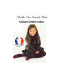 Collant art Deco Enfant Berthe aux grands pieds