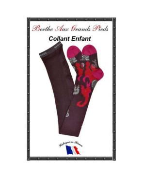Collant art Deco Enfant Berthe aux grands pieds