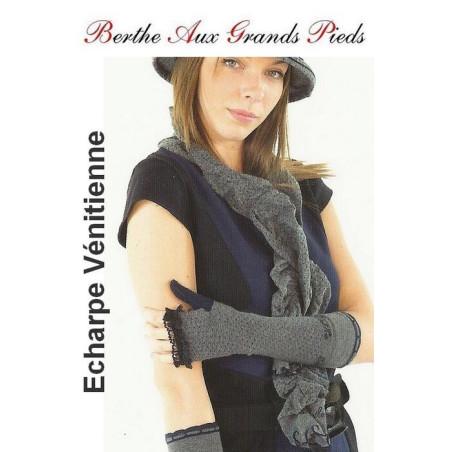 Echarpe Venitienne retro Berthe aux Grands Pieds