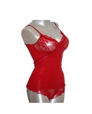 socquette Fil d'ecosse Berthe aux grands pieds ecailles ivoire 2