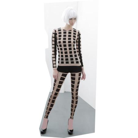 Legging Emilio Cavallini a carreaux