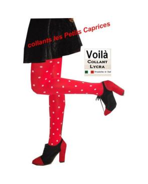  Collant à Pois rigolos Bicolore