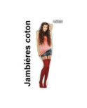 Jambière Cronert coton uni