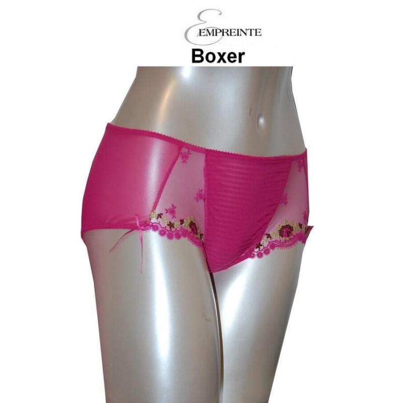 Boxer Empreinte Anastasia fushia
