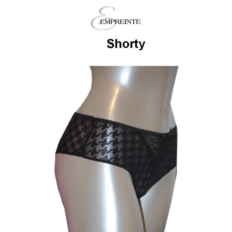 Shorty Empreinte Diva noir face