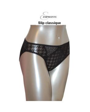 Jambière coton tendance carreaux noires et rouges